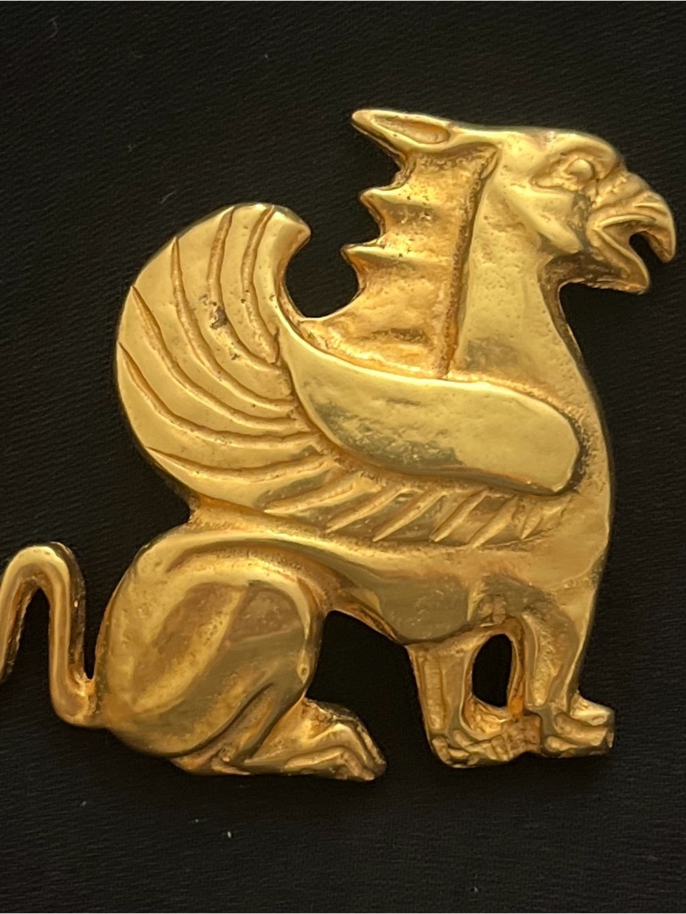 Vintage MMA Metropolitan Museum of Art Griffin Pin / Pendant / Brooch - Picture 2 of 7